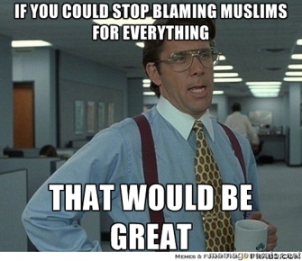 Blaming Muslims