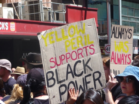 Yellow Peril supports Black Power